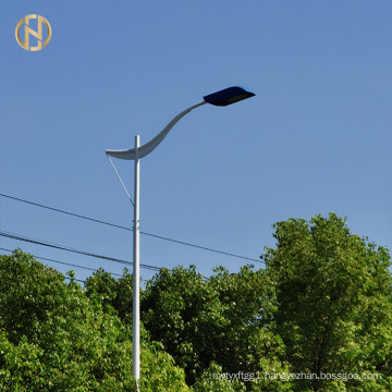 6.5M Conical Double Arm Street Lamp Pole